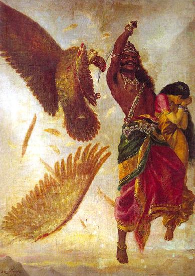 Jatayu Vadham, Raja Ravi Varma